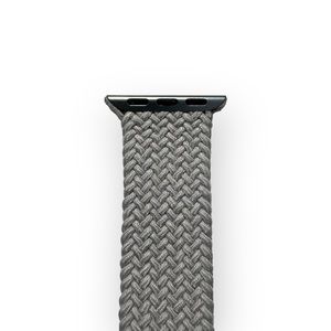 41mm/40mm/38mm Braided Solo Loop Apple Watch Bands in Starlight